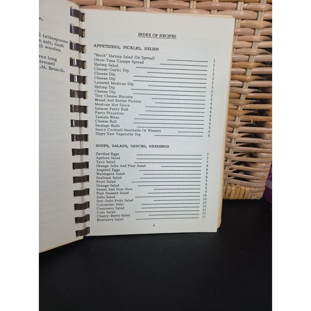 Capitol City Christian Center‎ Cookbook Little Rock, Arkansas 1982 Spiral